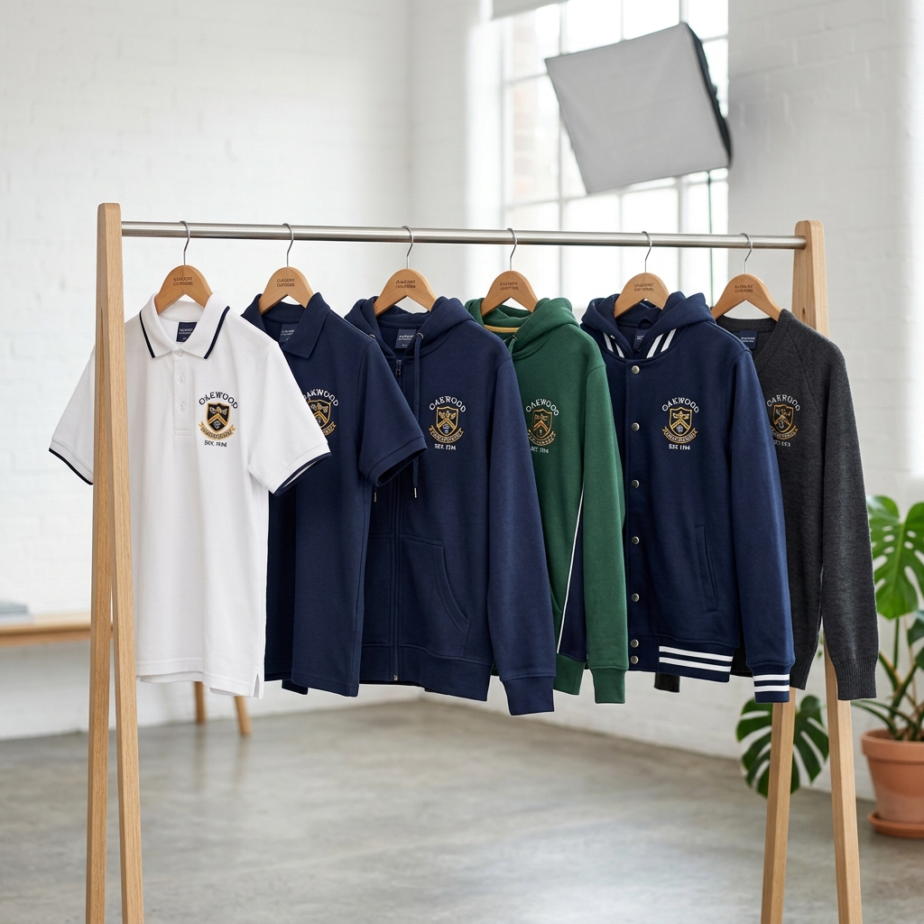 Kapüşonlu & Kanguru Cepli Okul Sweatshirt